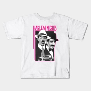 Harlem Black Pink Night Kids T-Shirt